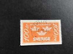 POSTSPARANDET 100 ÅR facit nr 1284 LYXSTÄMPLAT TULLINGE