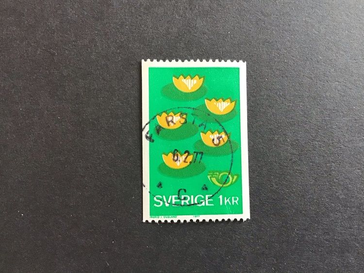 NORDEN IV 1977 facit nr 989 LYXSTÄMPLAT FARSTA 5
