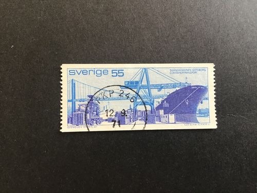 CONTAINERTRANSPORT 1971 PRAKTSTÄMPLAT PKP 246