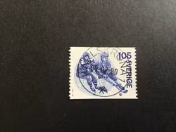 BANDY 1979 facit nr 1070 LYXSTÄMPLAT KARLKRONA 1