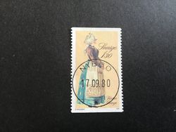 FOLKDRÄKTER 1979 facit nr 1108 LYXSTÄMPLAT NYBRO