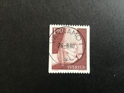 TA HAND OM 1980 facit nr 1120 LYXSTÄMPLAT VÄRNAMO 1