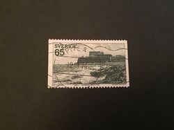 VÄSTKUST 1974 facit nr 876 LYXSTÄMPLAT PITEÅ 1