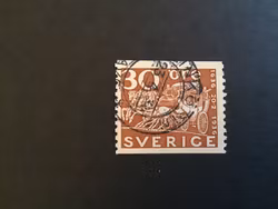POSTVERKET 300 ÅR STÄMPLAT MÄRKE facit nr 251