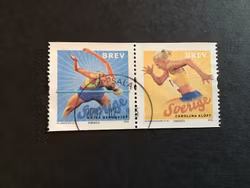 SVENSKA HOPP 2006 facit nr 2547 SX 2 STÄMPLAT PAR