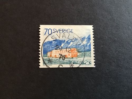 POSTDILLIGENSER facit nr 808  PRAKTSTÄMPLAT SVALÖV