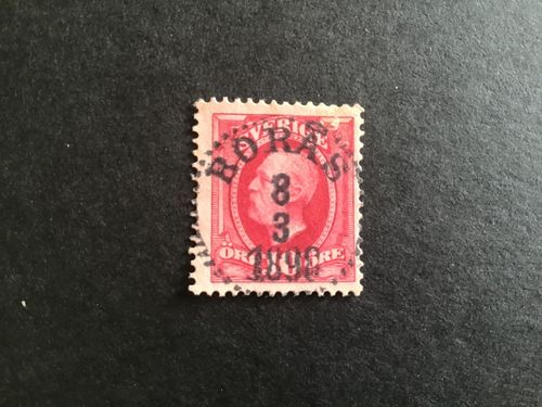 FACIT NR 54 LYXSTÄMPLAT BORÅS