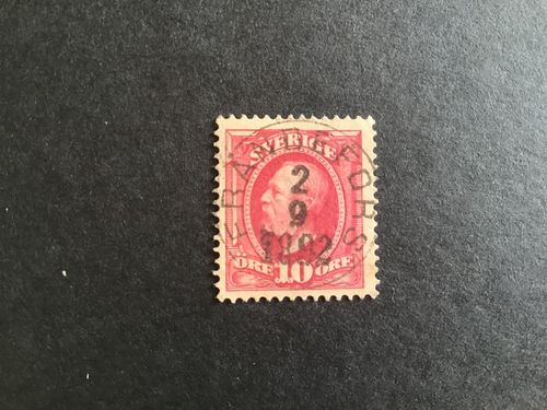Facit nr 54 LYXSTÄMPLAT FRÄNDEFORS