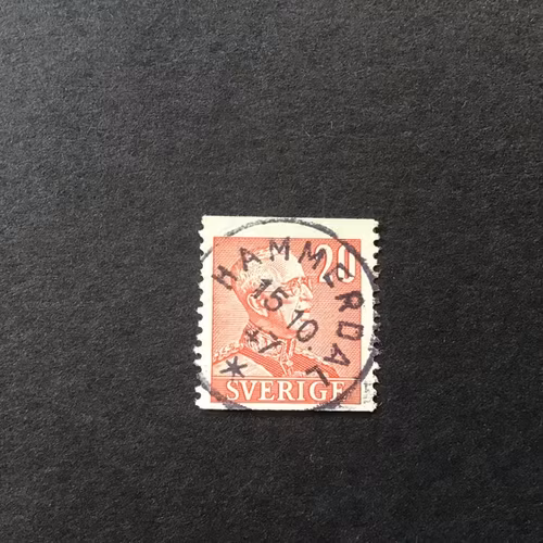 FACIT NR 276 A PRAKTSTÄMPLAT HAMMERDAL