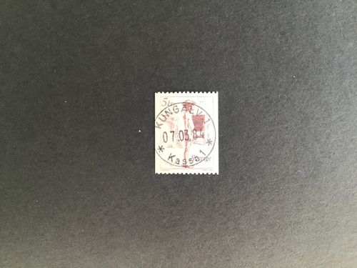 GRAZIELLA 1982 facit nr 1203 LYXSTÄMPLAT KUNGÄLV 1