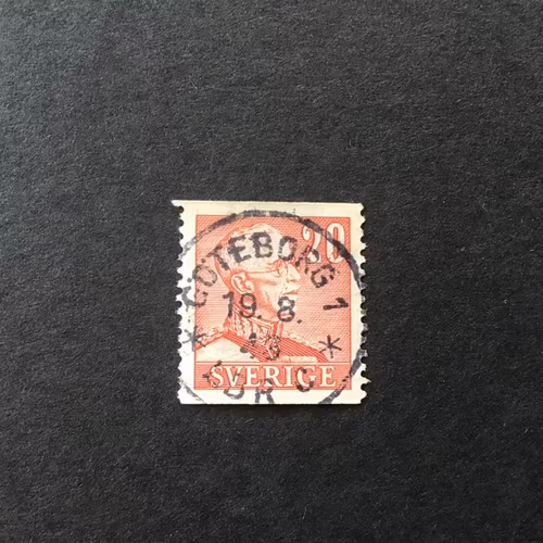 FACIT 276 A PRAKTSTÄMPLAT GÖTEBORG 1