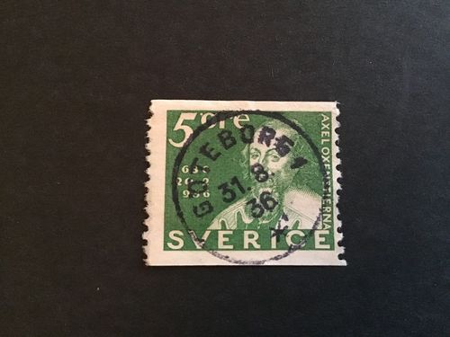 Postverket facit nr 246 A PRAKTSTÄMPLAT GÖTEBORG 1