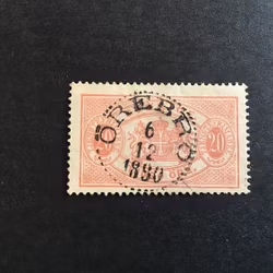 FACIT NR TJ 18 PRAKTSTÄMPLAT ÖREBRO