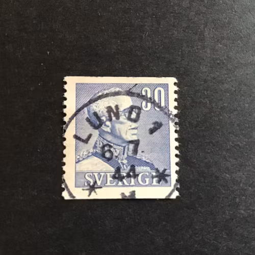 FACIT 279 PRAKTSTÄMPLAT LUND 1