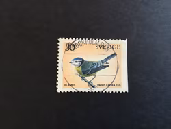 SVENSKA FÅGLAR 1970 facit nr 715 B2 LYXSTÄMPLAT STOCKHOLM BAN