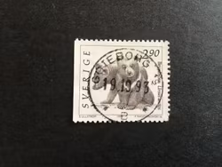 VILDA DJUR 2 facit nr 1773 B LYXSTÄMPLAT GÖTEBORG 19