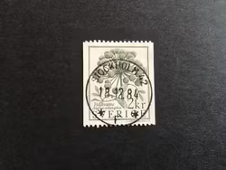 FJÄLLVÄRLD 1984 facit nr 1293 LYXSTÄMPLAT STOCKHOLM 42