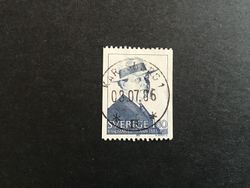 HJALMAR BERGMAN 1983 facit nr 1266 LYXSTÄMPLAT KARLSBORG 1