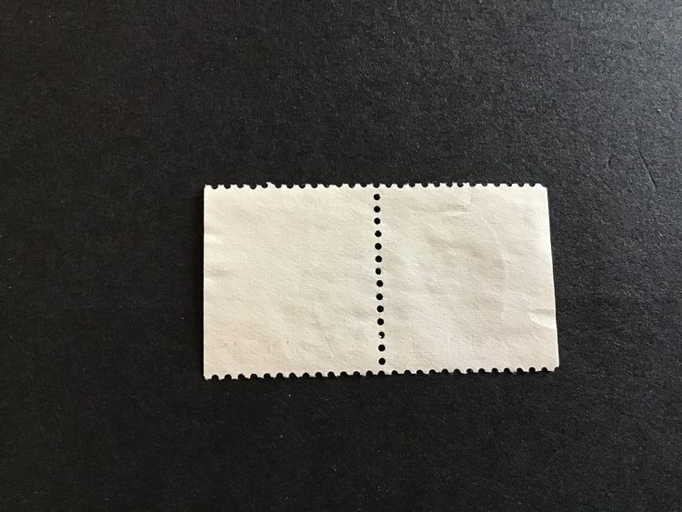 GUSTAF VI ADOLF TYP III facit nr 418 BB I PRAKTSTÄMPLAT PAR NÄLDEN