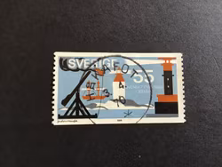 SVENSKT FYRVÄSEN  facit nr 680  PRAKTSTÄMPLAT HÅKAFOT