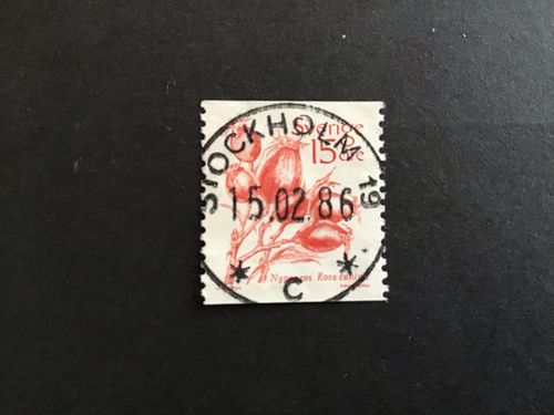 FRUKTER 1983 facit nr 1243 lyxstämplat STOCKHOLM 19