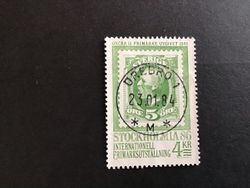 STOCKHOLMIA 86 I facit nr 1262 LYXSTÄMPLAT ÖREBRO 1
