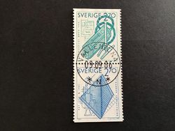 MADE IN SWEDEN 1984 facit nr 1304 SX LYXSTÄMPLAT VALLENTUNA