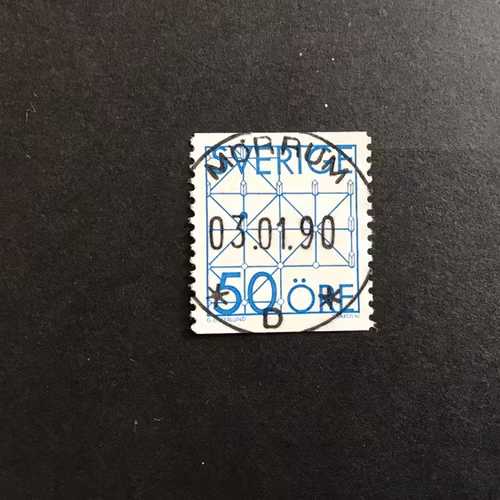 SPEL 1985 facit nr 1371  LYXSTÄMPLAT MÖRRUM