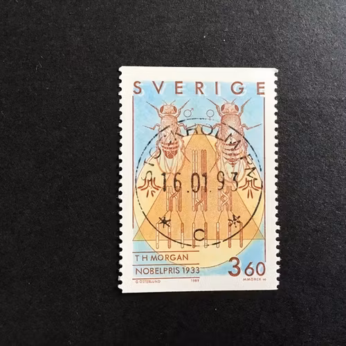 NOBELPRI 1989 facit nr 1589 LYXSTÄMPLAT STOCKHOLM PM