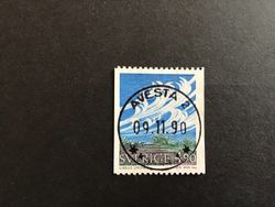 MOLN OCH VÄDER facit nr 1652 LYXSTÄMPLAT AVESTA 2
