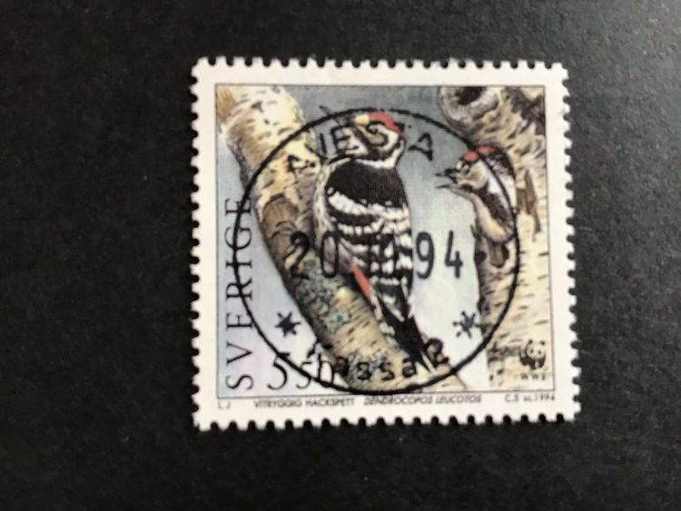 SKYDDA VÅRA FÅGLAR facit nr 1867 LYXSTÄMPLAT AVESTA 2