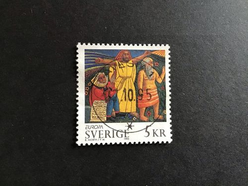 EUROPA XXIV facit nr 1893  LYXSTÄMPLAT AVESTA 1