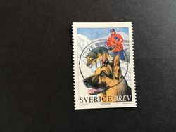HUNDAR 2001 facit nr 2233 LYXSTÄMPLAT ÖREBRO CITY