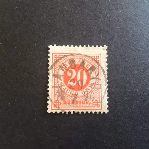 FACIT NR 46 PRAKTSTÄMPLAT LÅNGARYD