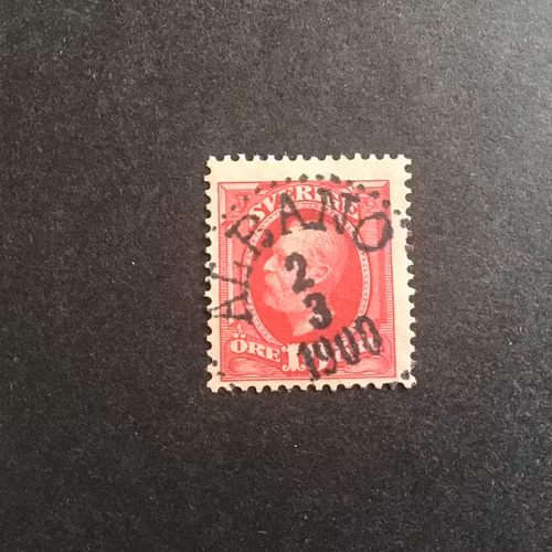 FACIT NR 54 PRAKTSTÄMPLAT ALBANO