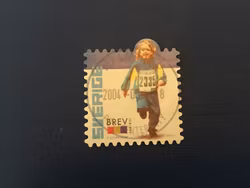 RIKSIDROTTSFÖRBUNDET 100 ÅR facit nr 2355 LYXSTÄMPLAT HALMSTAD