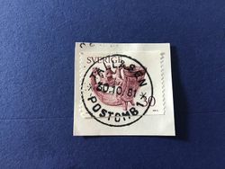 DRYCKESHORN facit nr 973 LYXST PÅ KLIPP TALLÅSEN. SISTA DAG