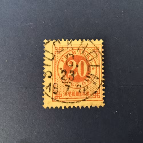 FACIT NR 33 LYXSTÄMPLAT STOCKHOLM C