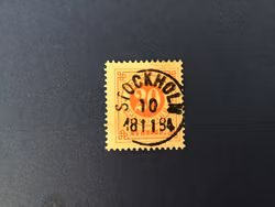 FACIT NR 33 LYXSTÄMPLAT STOCKHOLM