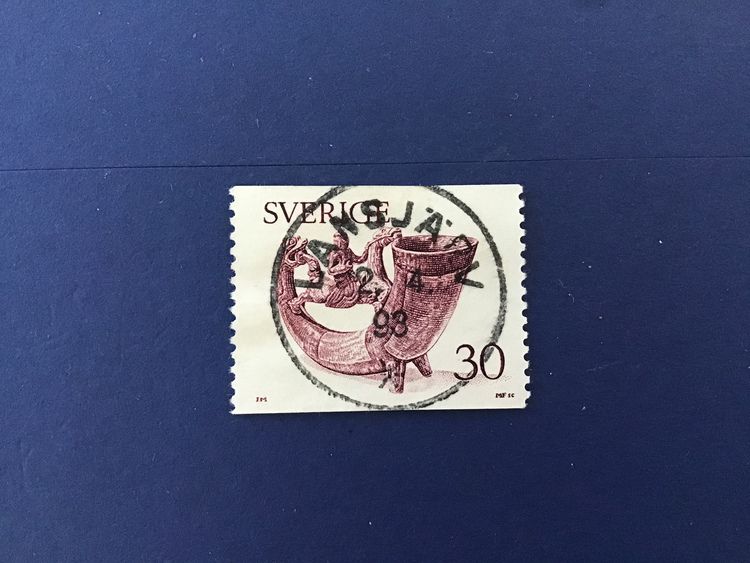 DRYCKESHORN facit nr 973 LYXST LANSJÄRV SISTA DAG