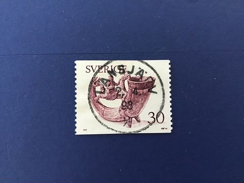 DRYCKESHORN facit nr 973 LYXST LANSJÄRV SISTA DAG