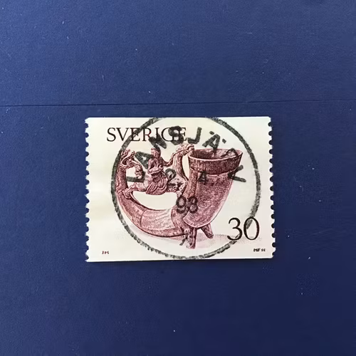 DRYCKESHORN facit nr 973 LYXST LANSJÄRV SISTA DAG