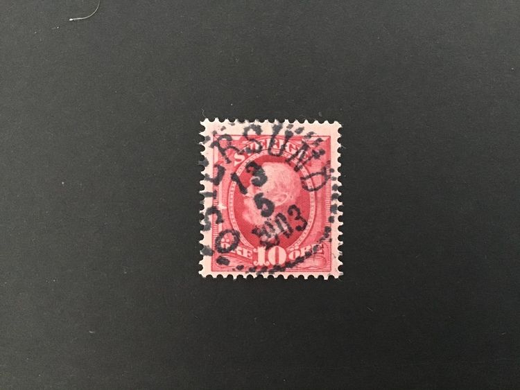 FACIT NR 54 PRAKTSTÄMPLAT ÖSTERSUND