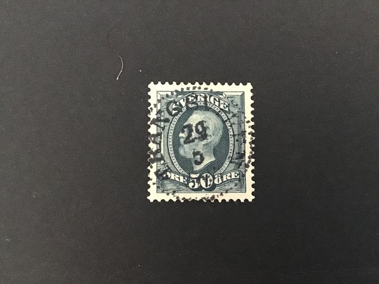 FACIT NR 59 LYXSTÄMPLAT TRÅNGSVIKEN