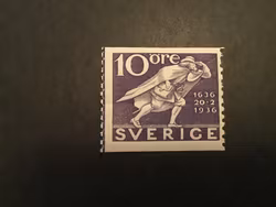 POSTVERKET 300 ÅR facit nr 247 A POSTFRISKT MED LÖDSKARVSLINJE