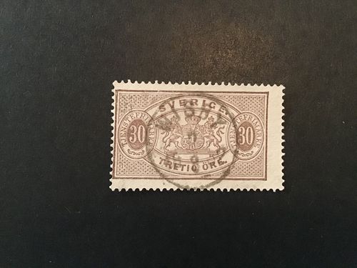 FACIT TJ 21 PRAKTSTÄMPLAT WISBY