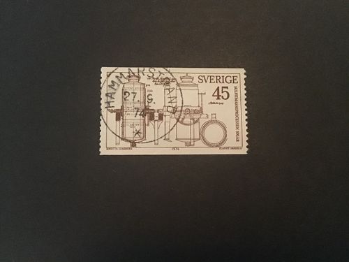 SULFIT 100 ÅR facit nr 858 LYXSTÄMPLAT HAMMARSTRAND