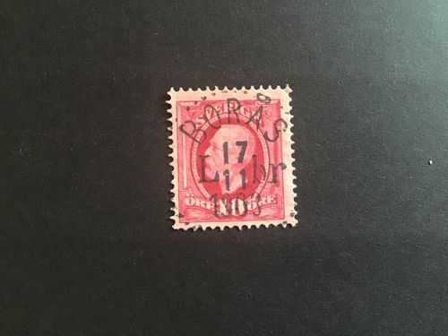 FACIT NR 54 LYXSTÄMPLAT BORÅS LBR