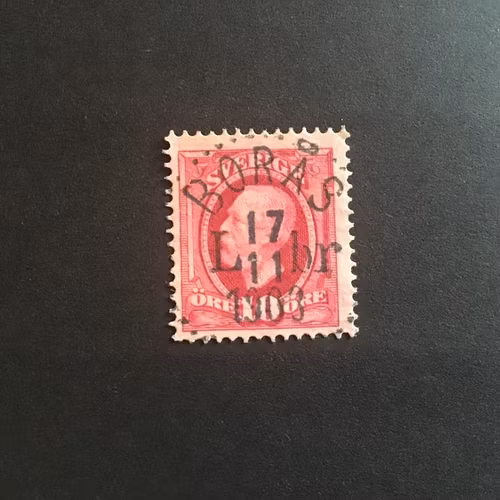 FACIT NR 54 LYXSTÄMPLAT BORÅS LBR