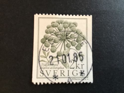 FJÄLLVÄRD 1984 facit nr 1293 LYXST EDSELE